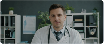 Doctor providing behavioral health screening for ADHD symptoms